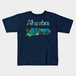 The blue castle Kids T-Shirt